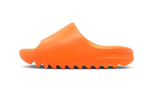 Yeezy Slides ‘Enflame Orange’ - footcandysnkrs